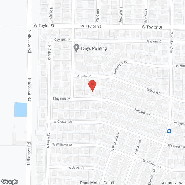 Kingston Residential Care in google map