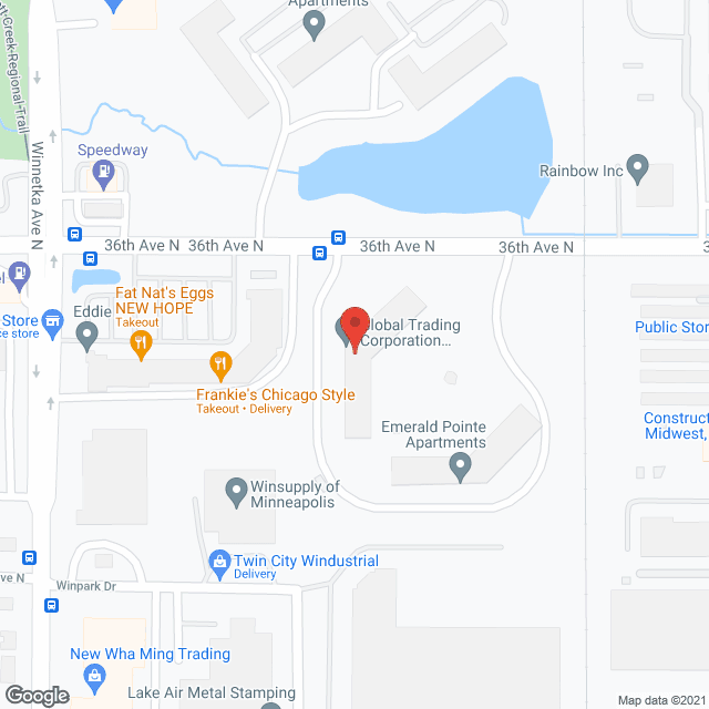 Emerald Pointe in google map