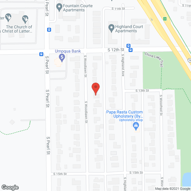 Woodlawn Adult Care Center in google map