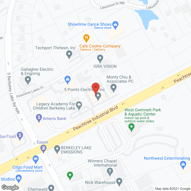 A GA Healthcare Agency Inc in google map