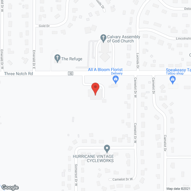 Carrington Specialty Care Assisted Living in google map