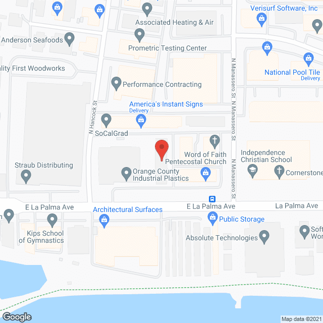 Horizon Senior Services in google map