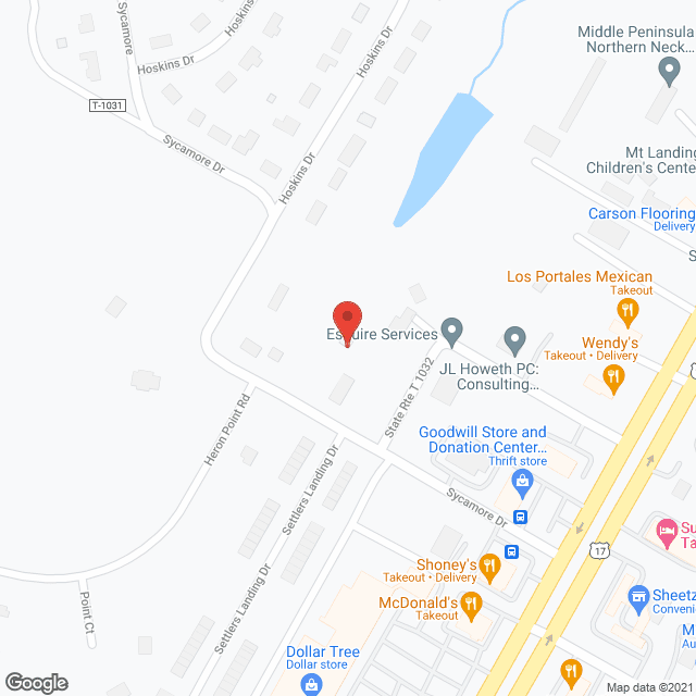 Glen Manor Assisted Living Facility in google map