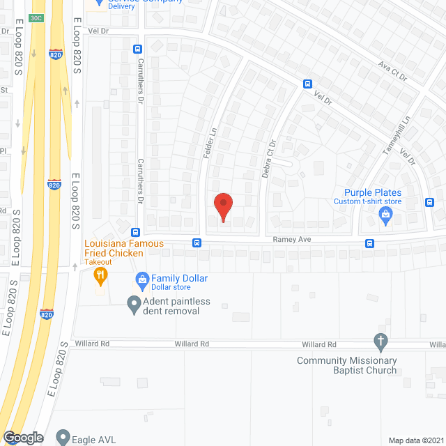 Surrounding Arms In Home Care Service in google map