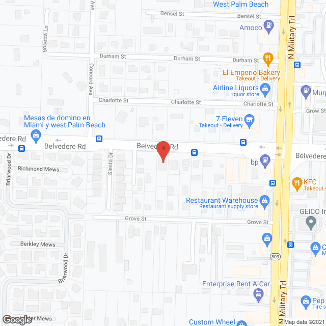 El Pinar Care Center in google map