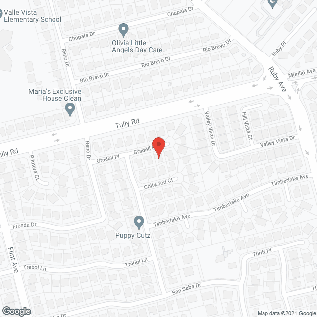 Gradell Place Care Home in google map