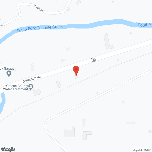 Ewing Manor in google map