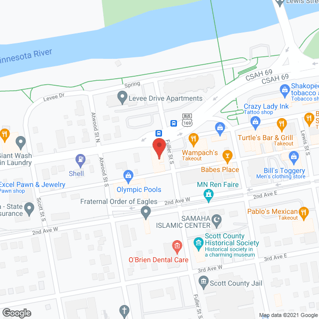 Visiting Angels in google map