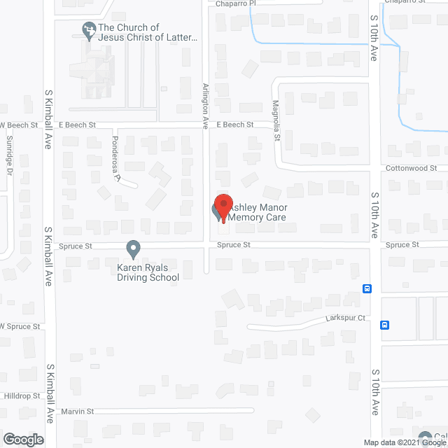 Ashley Manor - Arlington in google map