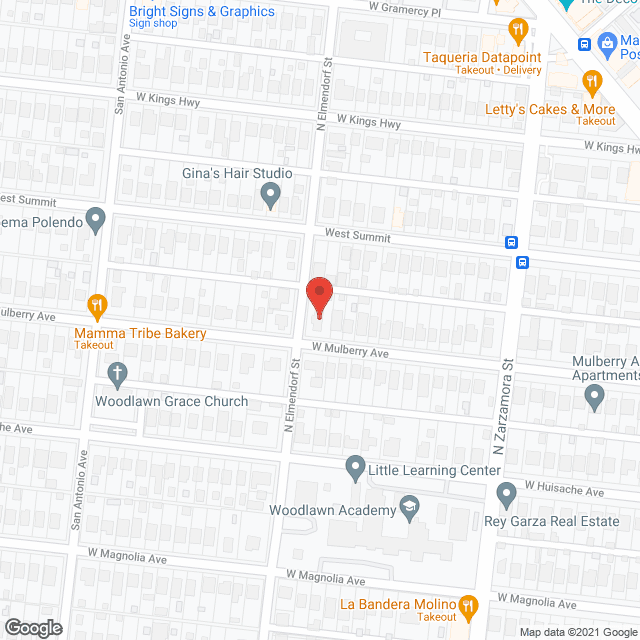 Casa De Amistad in google map
