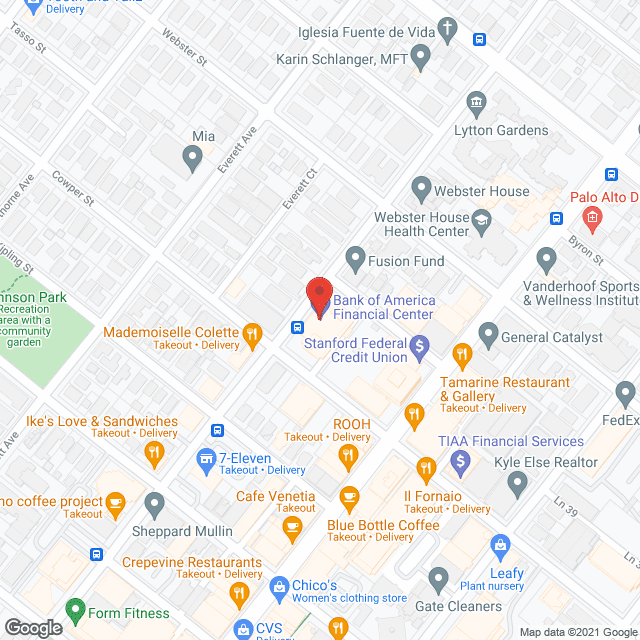 Senior Helpers - Palo Alto in google map