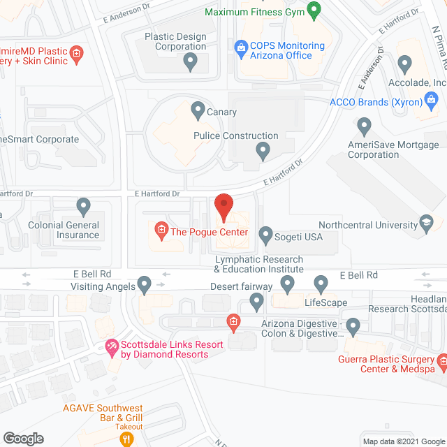 Home Care Assistance of Arizona in google map