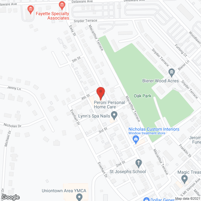 Peroni Personal Care Home in google map