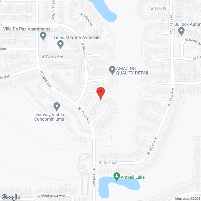 S and N Care Assisted Living in google map