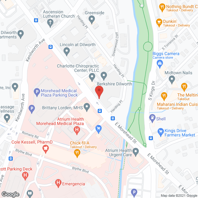 24/7 BrightStar of Charlotte in google map