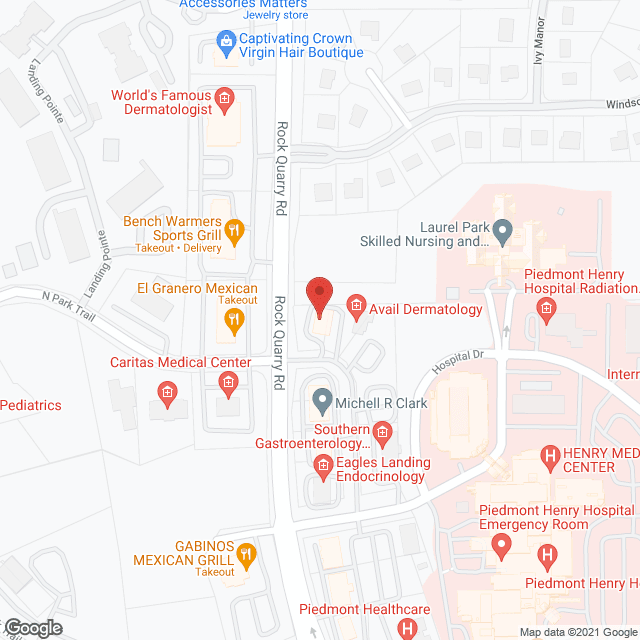 Homewell Senior Care in google map
