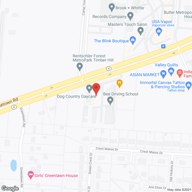 Comfort Keepers in google map