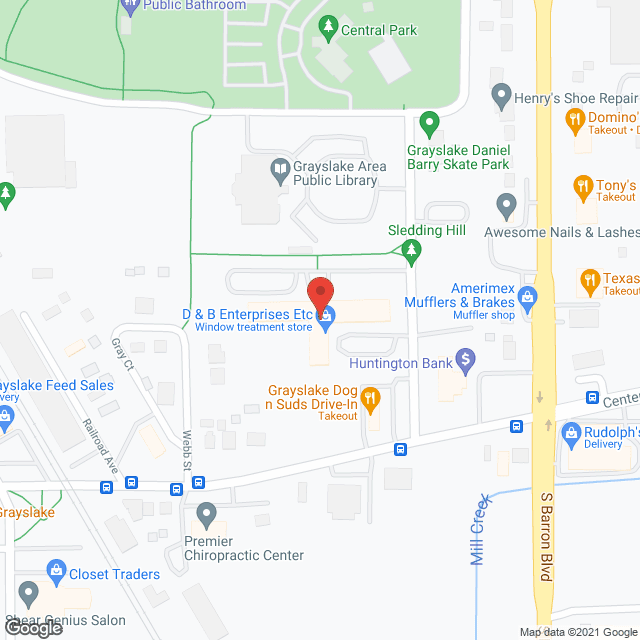 Library Lane Senior Residence in google map