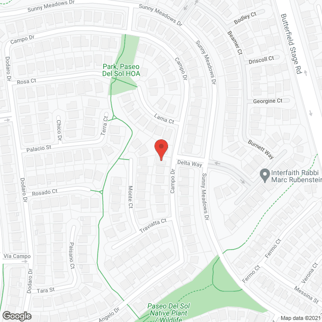 Paseo Del Sol Home Care in google map