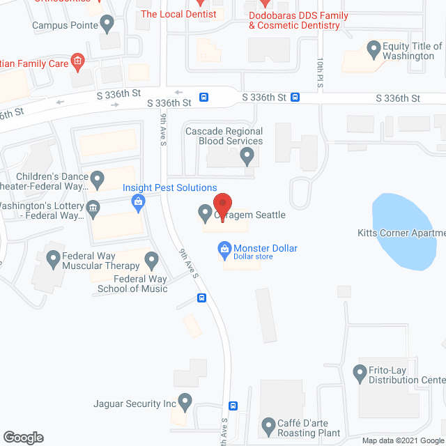 Signature Home Health in google map