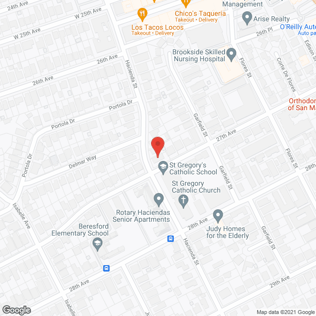 Hacienda Place in google map