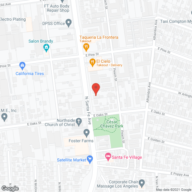 Santa Fe Apartments in google map