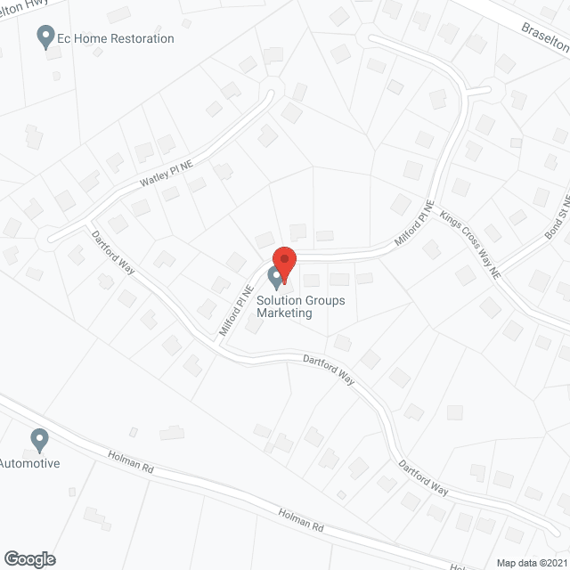 Tender Care Assisted Living in google map