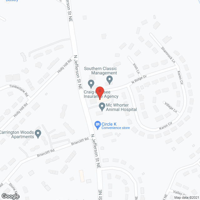 Comfort Keepers of Milledgeville in google map