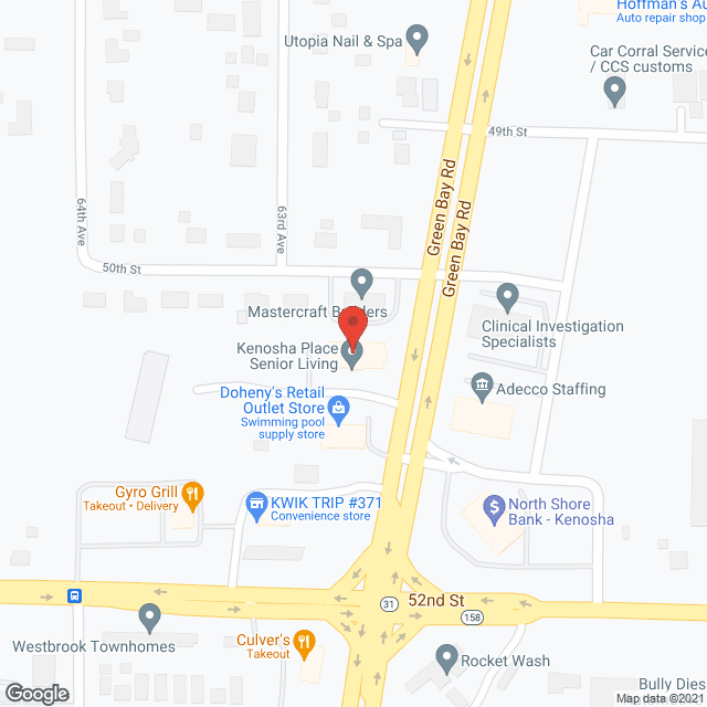 Visiting Nurse Assn-Wisconsin in google map