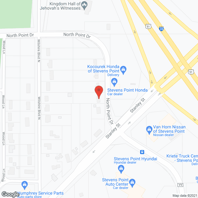 Supportive Home Care in google map
