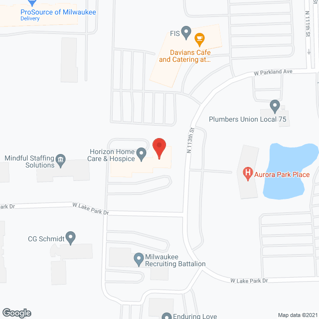 Horizon Home Care & Hospice in google map