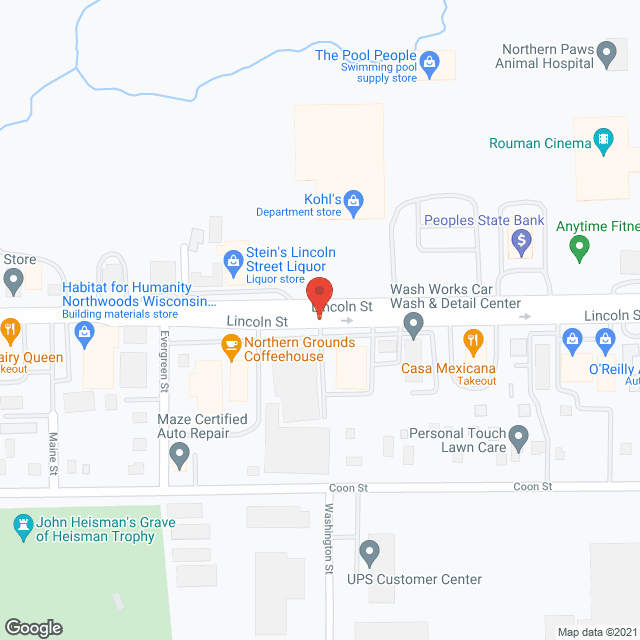 Home Health Resources in google map