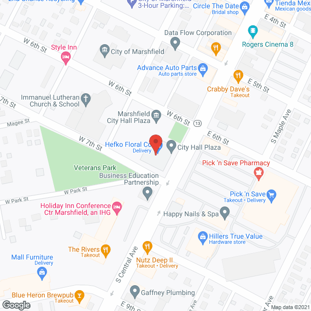 Caring Hearts Inc Home Care in google map
