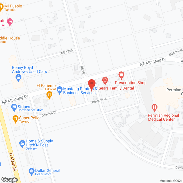 PRMC Home Health in google map