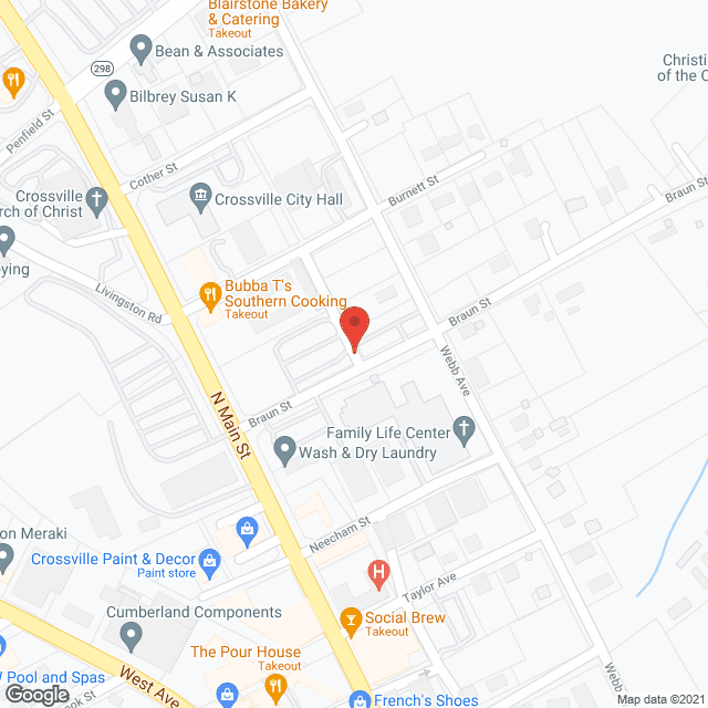 Uplands Home Health in google map