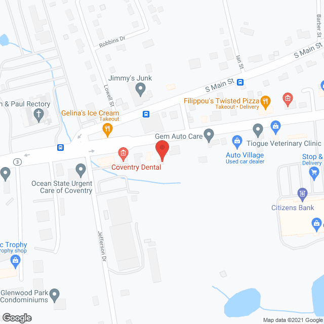 Coventry Home Care in google map