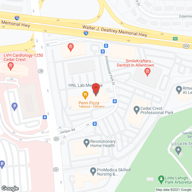 Extended Family Care in google map