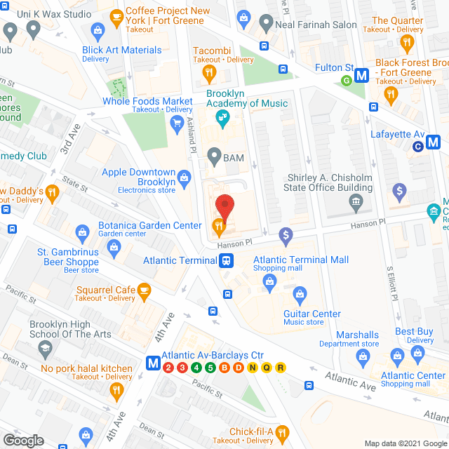 Radiance Home Health Care in google map
