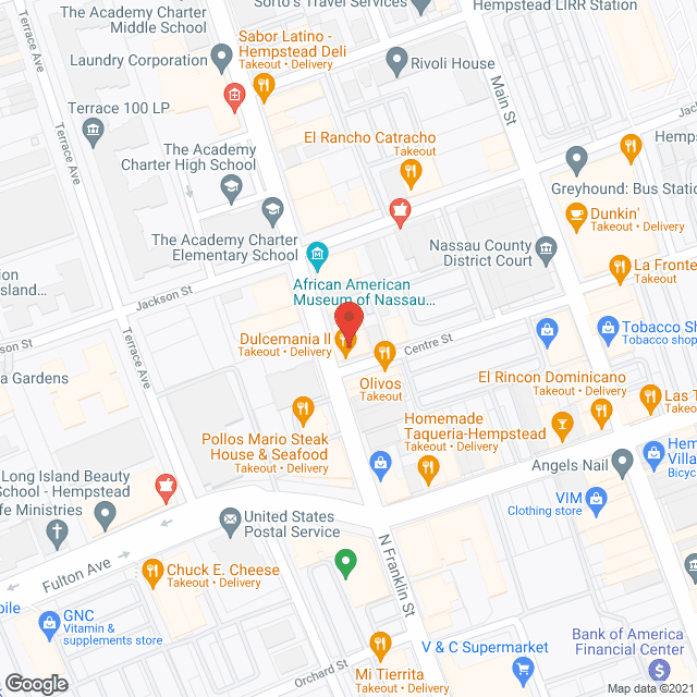 Helping Hands in google map