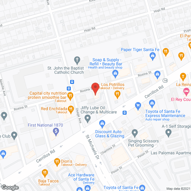 PMS Home Care in google map