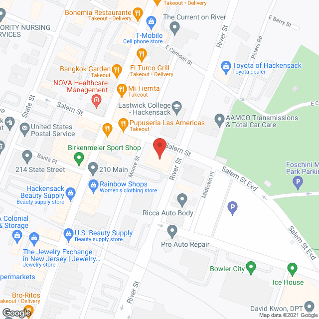 Home Health Agency-Hackensack in google map