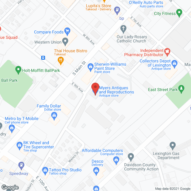 Piedmont Home Care in google map
