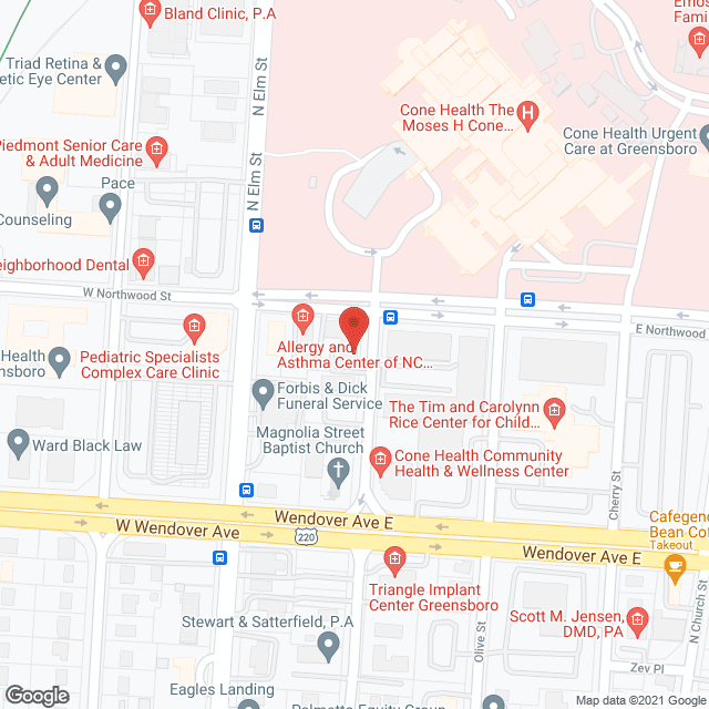 Medworkers Home Care Agency in google map