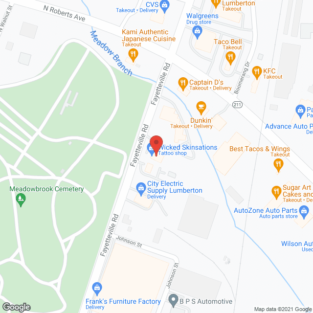 Healthcare Connections in google map