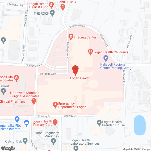 Home Health-Home Options in google map