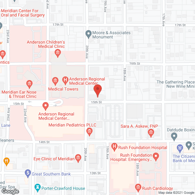 Riley Home Health Svc in google map