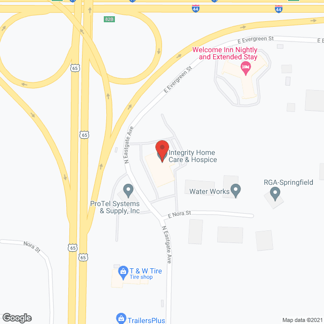 Integrity Home Care in google map
