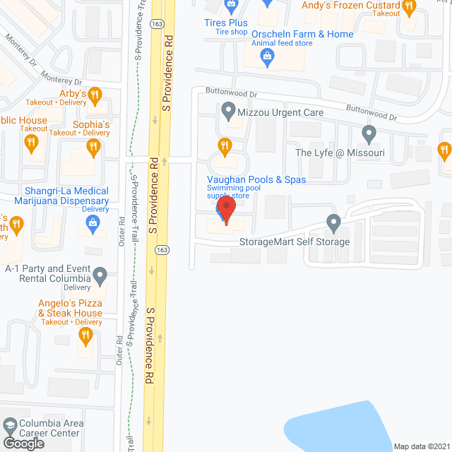 Apria Healthcare in google map