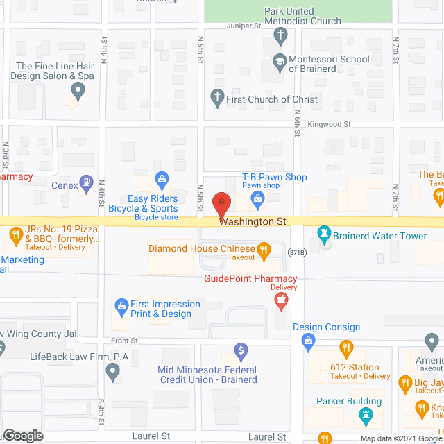 Residential Care Partners in google map