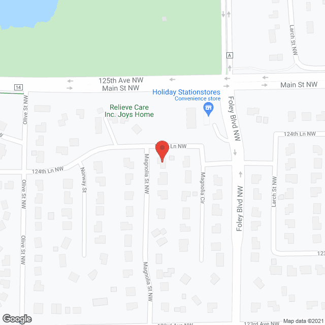 Magnolia Home in google map